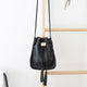 Vegan Leather Bucket Shoulder Bag