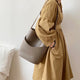 Vegan Leather Band Shoulder Bag