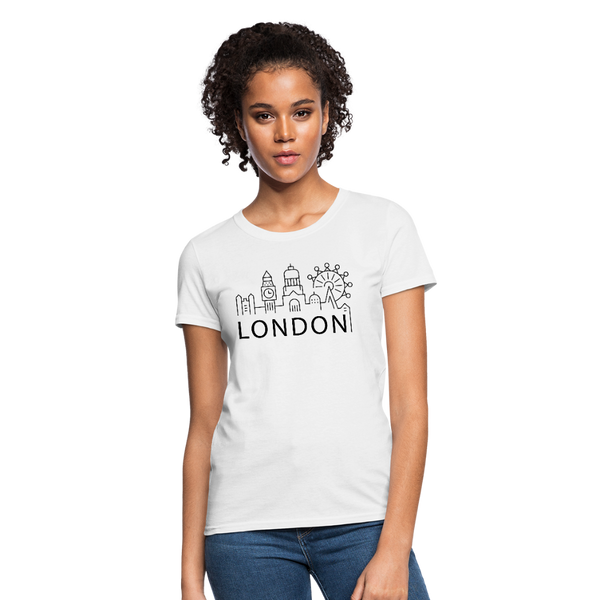 Icon Art London Women's T-Shirt - white