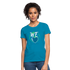 We Love Earth Graphic Women's T-Shirt - turquoise