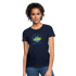 Splash Graphic Women's T-Shirt - navy