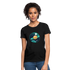 Space Travel Graphic Women's T-Shirt - black